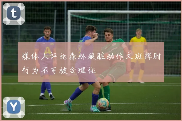 媒体人评论森林狼脏动作文班挥肘行为不可被合理化